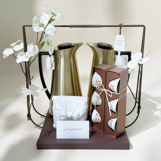 Tea & Coffee Gold Gift Set - Maska / Gifting Redefined