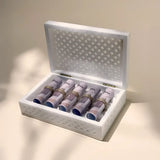 Cash Arrangement With White Marble Box Small Sage Green - Maska / Gifting Redefined