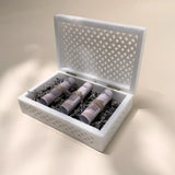 Cash Arrangement With White Marble Box Small Lavender - Maska / Gifting Redefined