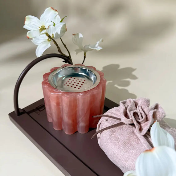 Mubkhar Set By L' AFSHAR - Pink - Maska / Gifting Redefined