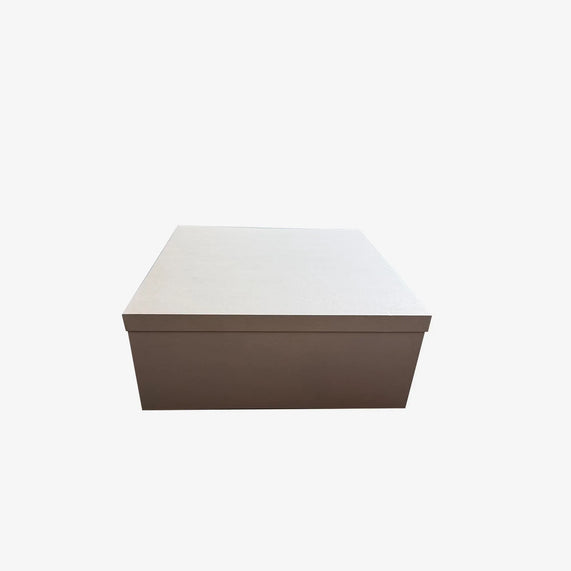 Corrugated Box Square Grey - Maska / Gifting Redefined