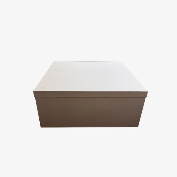 Corrugated Box Square Grey - Maska / Gifting Redefined