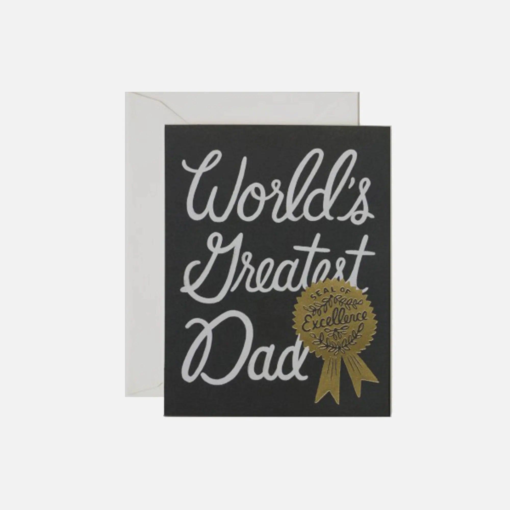 Gifting Card World's Greatest Dad - Maska / Gifting Redefined