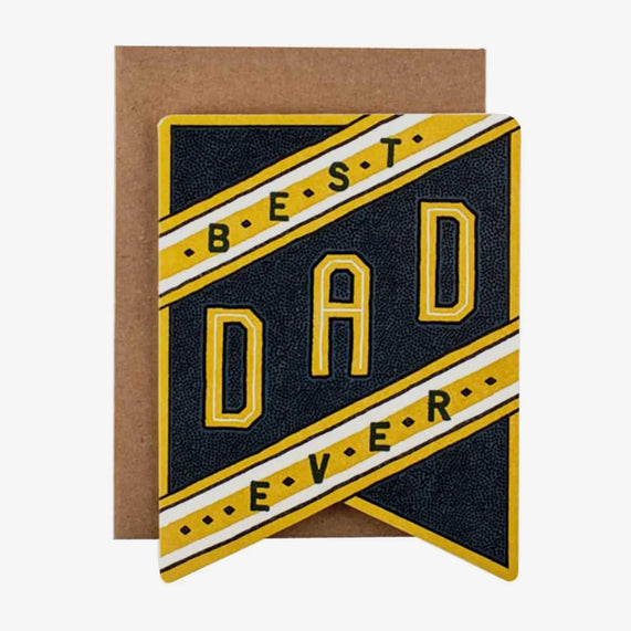Gifting Card Best Dad Ever Banner - Maska / Gifting Redefined