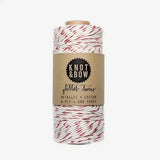 Glitter Twine (Red/Natural) - Maska / Gifting Redefined