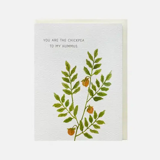 Gifting Card You Are The Chickpea To My Hummus - Maska / Gifting Redefined