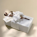 Cash Arrangement With White Marble Box