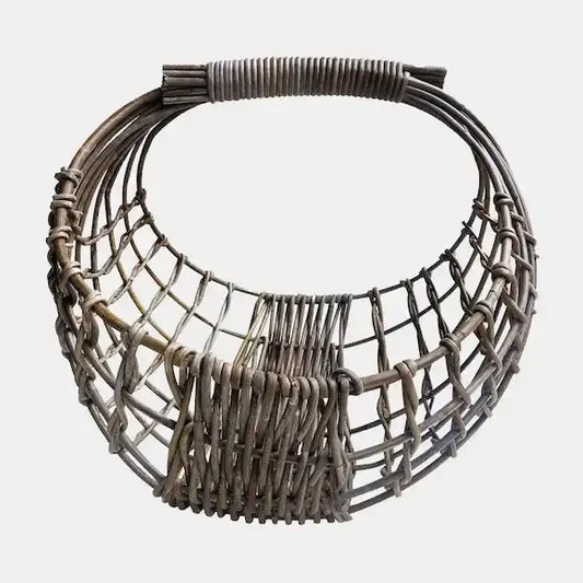 Rattan Basket With Carry Handle Medium size - Maska / Gifting Redefined