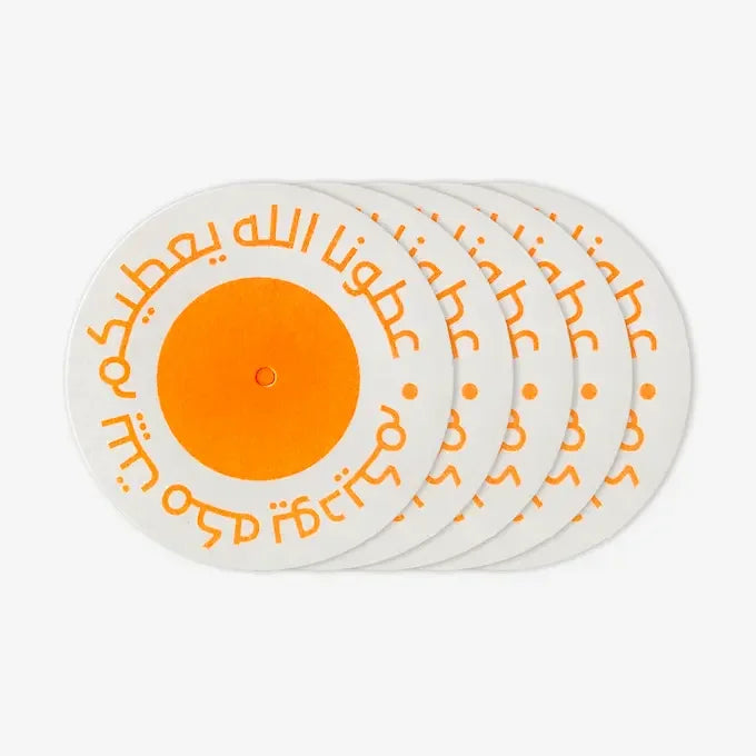 Lantern Tag Orange Set of 5 - Maska / Gifting Redefined