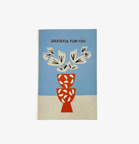 Greeting Card Grateful for You - Maska / Gifting Redefined
