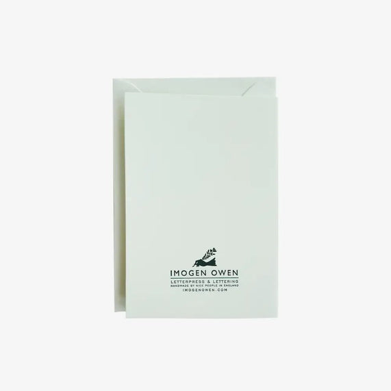 Greetings Card Hello - Maska / Gifting Redefined