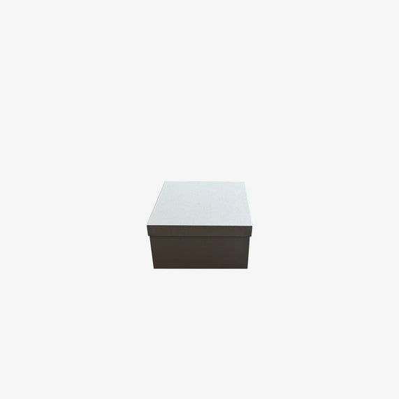 Corrugated Box Square Grey - Maska / Gifting Redefined