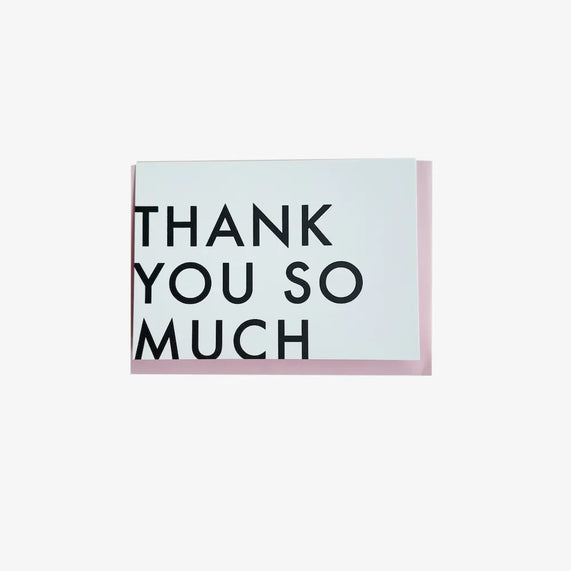 Greetings Card Thank You So Much - Maska / Gifting Redefined