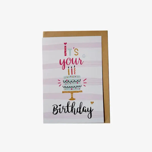 Greeting Card (Its Your Birthday) - Maska / Gifting Redefined