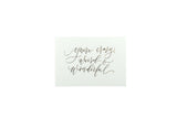 Gifting Card Your Crazy, Weird and Wonderful - Maska / Gifting Redefined