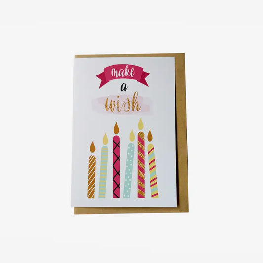Greeting Card (Make a Wish) - Maska / Gifting Redefined