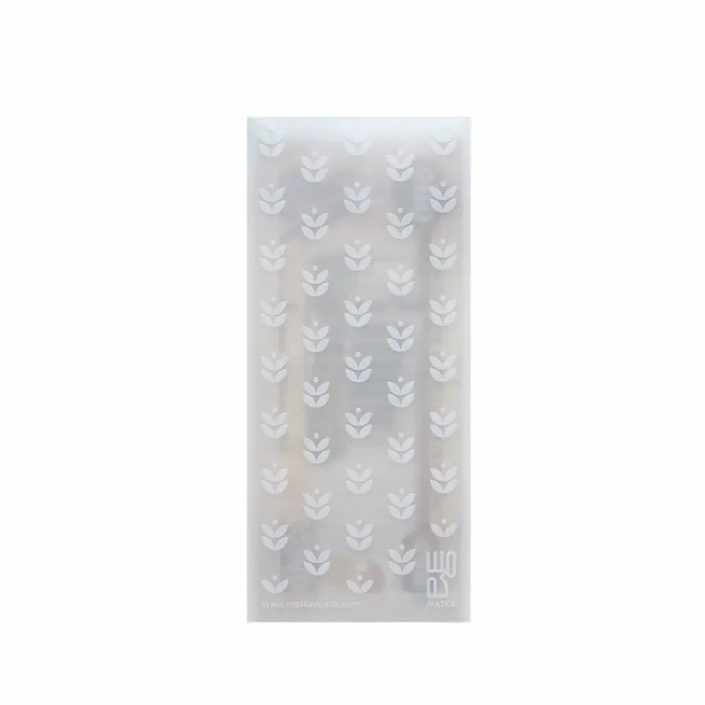 Leaf white Eidiya Envelope - Maska / Gifting Redefined