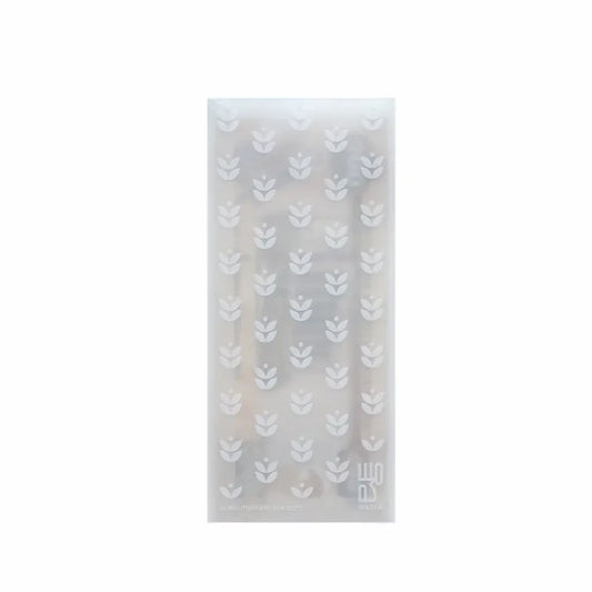 Leaf white Eidiya Envelope - Maska / Gifting Redefined