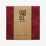 RawSilk Wrap Dark Red - Maska / Gifting Redefined