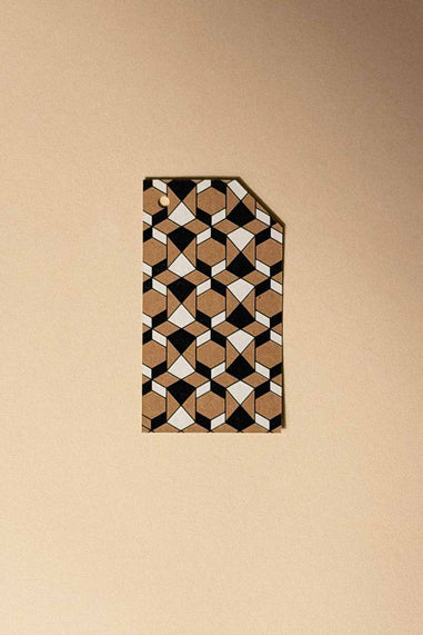 Gifting Card Kraft Tag Islamic Pattern - Maska / Gifting Redefined