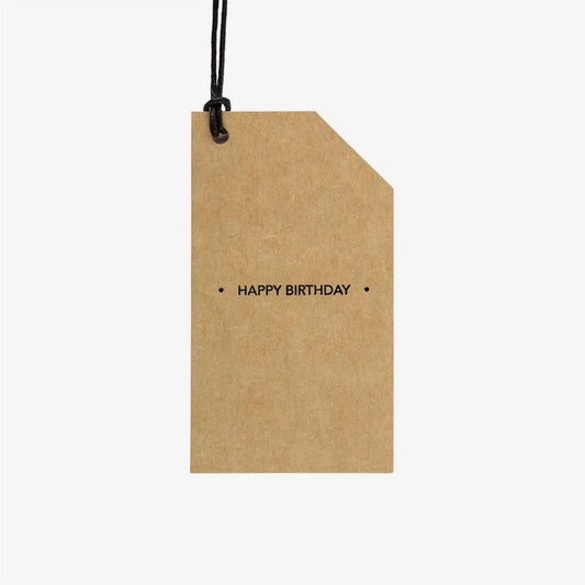 Gifting Card Kraft Tag Happy Birthday - Maska / Gifting Redefined