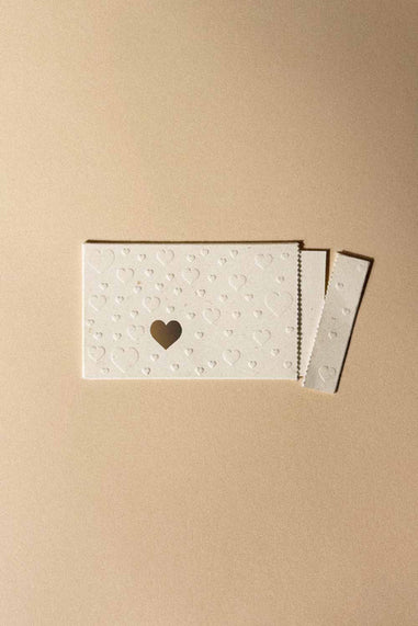 Gifting Card Terrazo Valentines Tear Me Envelope - Maska / Gifting Redefined