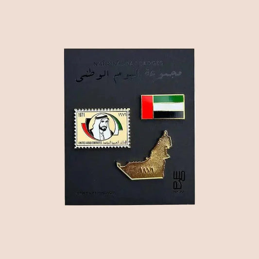 National Day Badge Set of 3 - Maska / Gifting Redefined