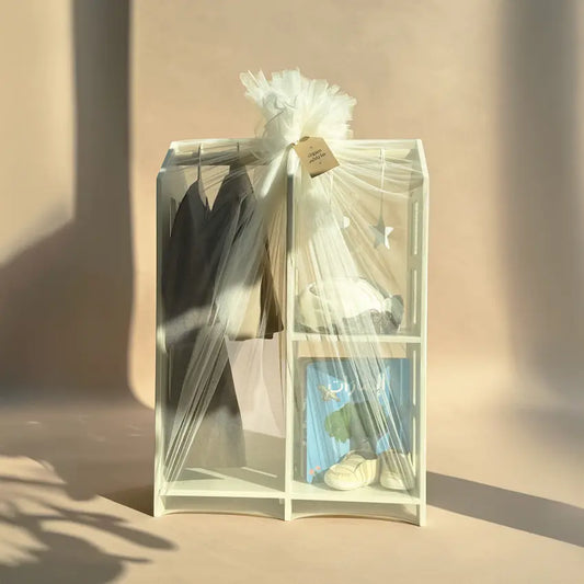 Winter Baby Gift Set Stand Boy