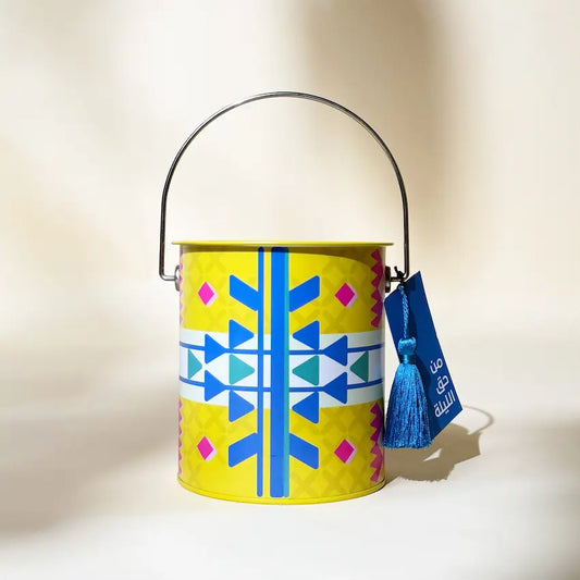 علبة السدو لون اصفر