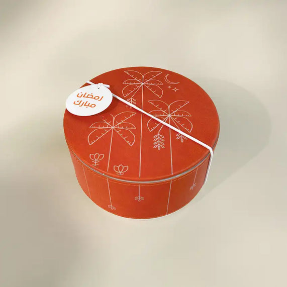 Daniya Glass Bowl with Filling Orange - Maska / Gifting Redefined