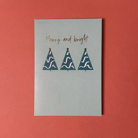 Greeting Card Merry & Bright