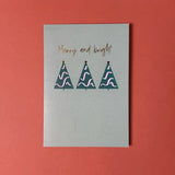 Greeting Card Merry & Bright