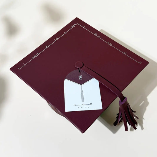 Burgundy Graduation Set