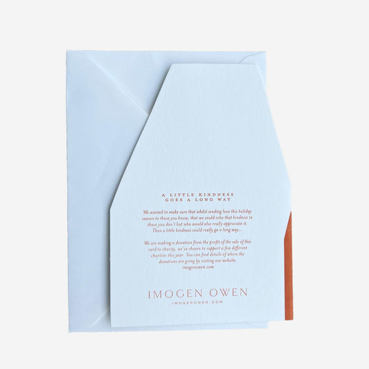 Gifting Card Ginger Bread House - Red - Maska / Gifting Redefined