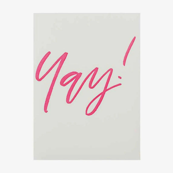 Gifting Card Bru/YAY (Neon Color) - Maska / Gifting Redefined