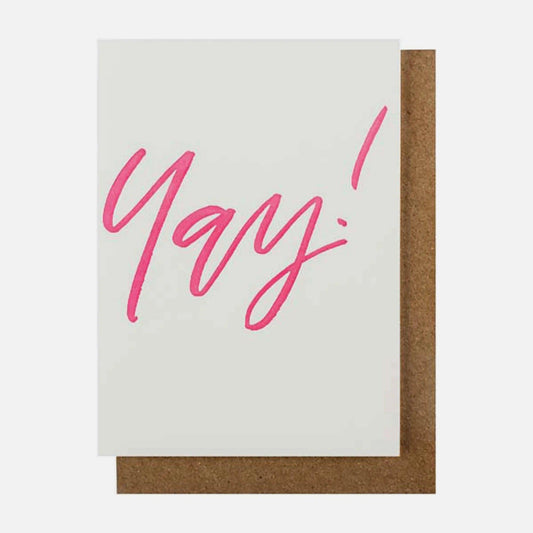 Gifting Card Bru/YAY (Neon Color) - Maska / Gifting Redefined