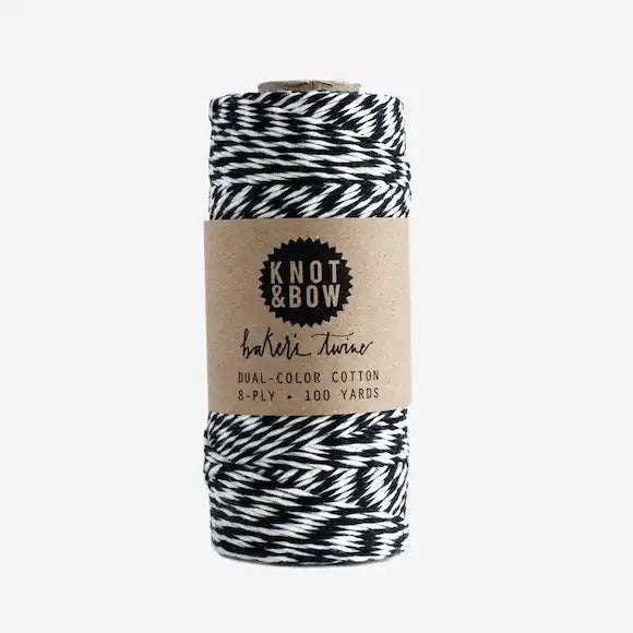 Twine Baker's (Black/Natural)