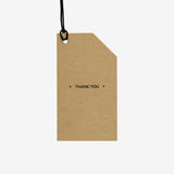 Gifting Card Kraft Tag Thank you - Maska / Gifting Redefined