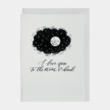 Gifting Card I Love You To The Moon and Back - Maska / Gifting Redefined