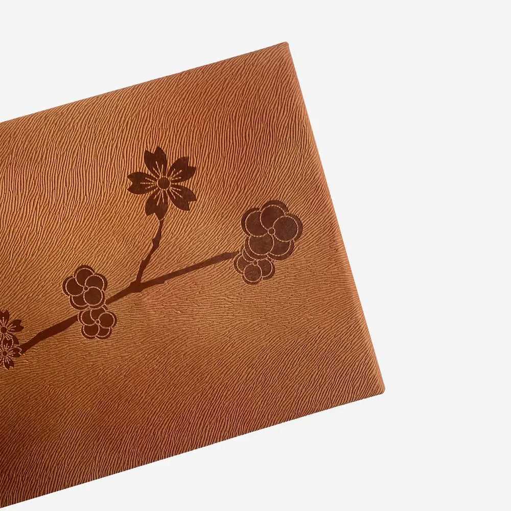 Faux Leather Pouch - Cherry Blossom