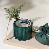 Mubkhar  Set By L' AFSHAR - Green - Maska / Gifting Redefined