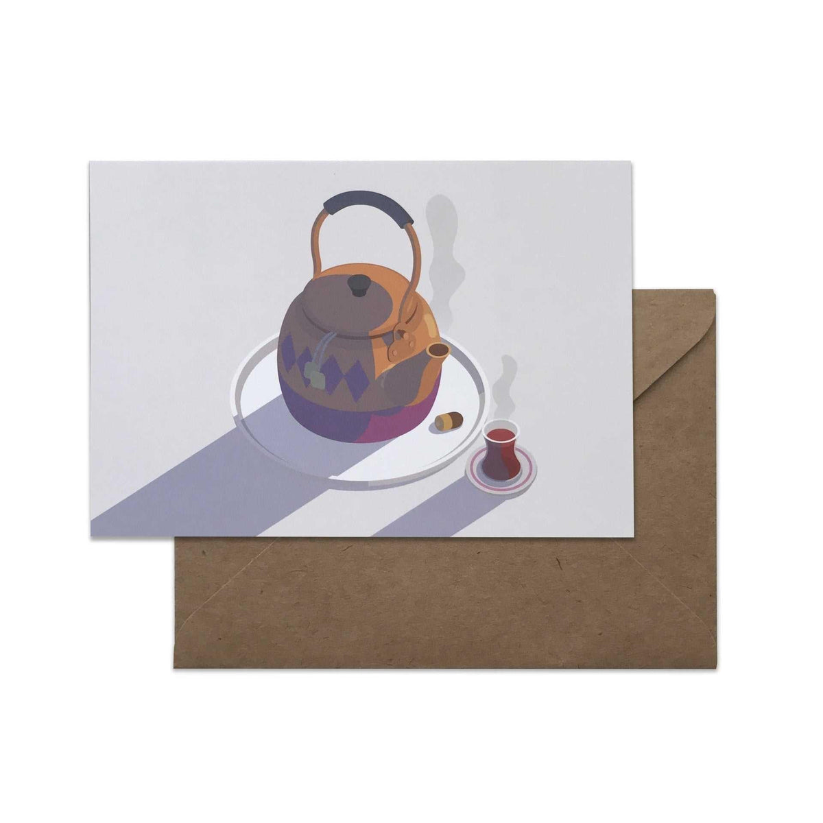 Gifting Card Teapot Notecard - Maska / Gifting Redefined