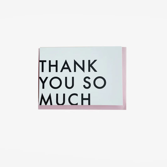 Greetings Card Thank You So Much - Maska / Gifting Redefined
