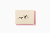 Gifting Card Foil Brush J' Adore - Maska / Gifting Redefined