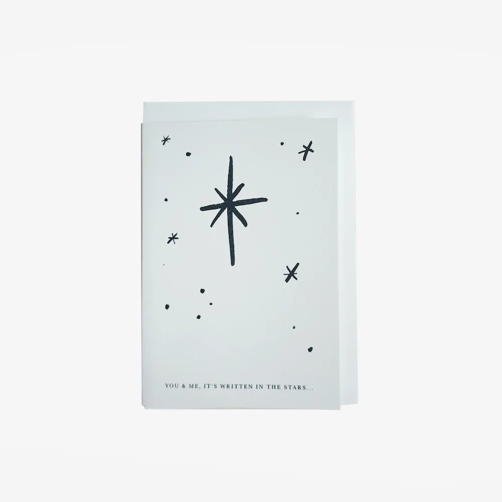 Greetings Card You & Me, IT's Written In The Stars - Maska / Gifting Redefined