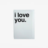 Greetings Card I Love You