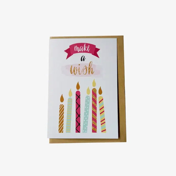 Greeting Card (Make a Wish) - Maska / Gifting Redefined