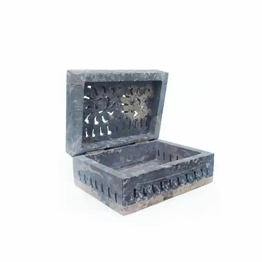 Carved Stone Violet Box Mini - Maska / Gifting Redefined