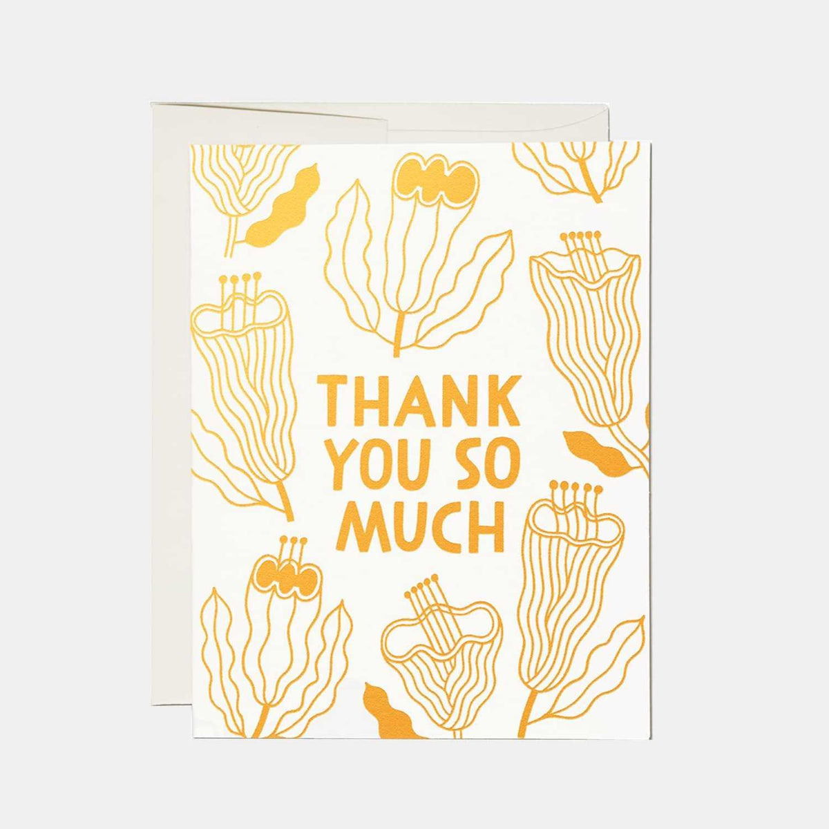 Gifting Card Thank You So Much Floral - Maska / Gifting Redefined