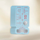 Scratch & WIN Eid Envelop Sky Blue Set of 10 - Maska / Gifting Redefined